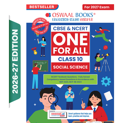 Oswaal CBSE & NCERT One for All Class 10 Social Science (For 2027 Exam)