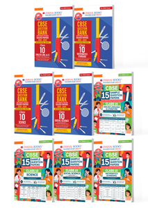 CBSE 4 Question Banks + 15 Sample Question Papers English, Maths Standard, Science, Social Science For Class 10 | Chapterwise & Topicwise Solved Papers | Concept Notes, Mind Maps, (Set of 8) For 2026 Board Exams