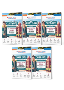 NTA CUET (UG) Question Banks | Chapterwise & Topicwise | English, Physics, Chemistry, Math & General Test | Set of 5 Books | Entrance Exam Preparation Books 2026