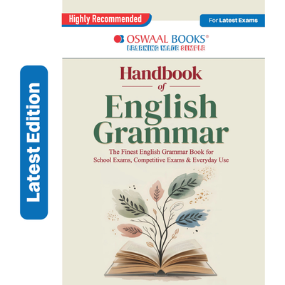 Oswaal Handbook of English Grammar: The Best English Grammar Book for School, Exams, and Everyday Use