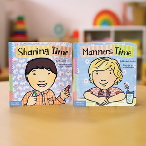 Toddler Manners & Sharing Board Book Set of 2