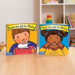No Biting, No Picking – Toddler Manners Board Book Set of 2