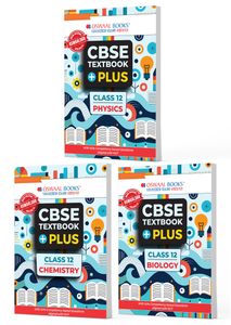 CBSE Textbook Plus Physics, Chemistry & Biology (Set of 3 Books) For Class 12 | With 50% competency-based Questions aligned with NCF | Includes Previous Years’ Exam Questions With Mnemonics and Mind Maps (For 2026 Exam)