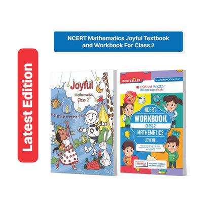 Oswaal NCERT Mathematics Joyful Textbook and Workbook For Class 2 | Updated NCERT Pattern | Includes Mind Maps & Revision notes | Teachers Manual (Set of 2 Books)