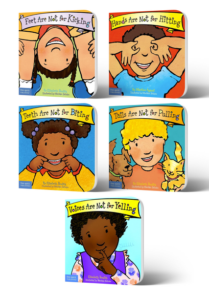Best Behaviour Series Gentle Behaviour Books for Kids | Kicking, Hitting, Biting, Pulling & Yelling | Set of 5 | Self-Control, Good Habits, Emotional Skills | Ages 2+