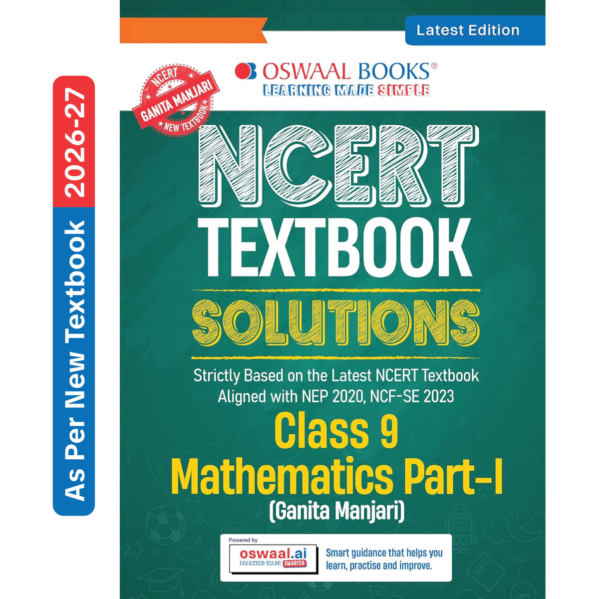 CBSE NCERT Class 9 Textbook Solutions Mathematics Part-1 (Ganita Manjari) (Latest NCERT) | Revision Notes, Mind Maps, Solved Intext & Exercise Questions | Oswaal AI