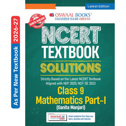 CBSE NCERT Textbook Solutions Mathematics Part-1 (Ganita Manjari) , Class 9 (Latest NCERT) | Revision Notes, Mind Maps, Solved Intext & Exercise Questions | Oswaal AI