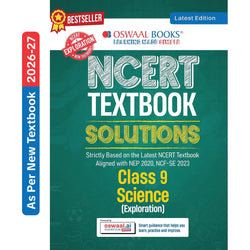 CBSE NCERT Textbook Solutions Science (Exploration), Class 9 (Latest NCERT) | Revision Notes, Mind Maps, Solved Intext & Exercise Questions | Oswaal AI