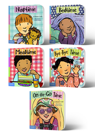 Toddler Tools Series Everyday Routine Books for Kids | Naptime, Bedtime, Mealtime, Bye-Bye & On-the-Go | Set of 5 | Daily Habits, Routine, Early Learning | Ages 2+