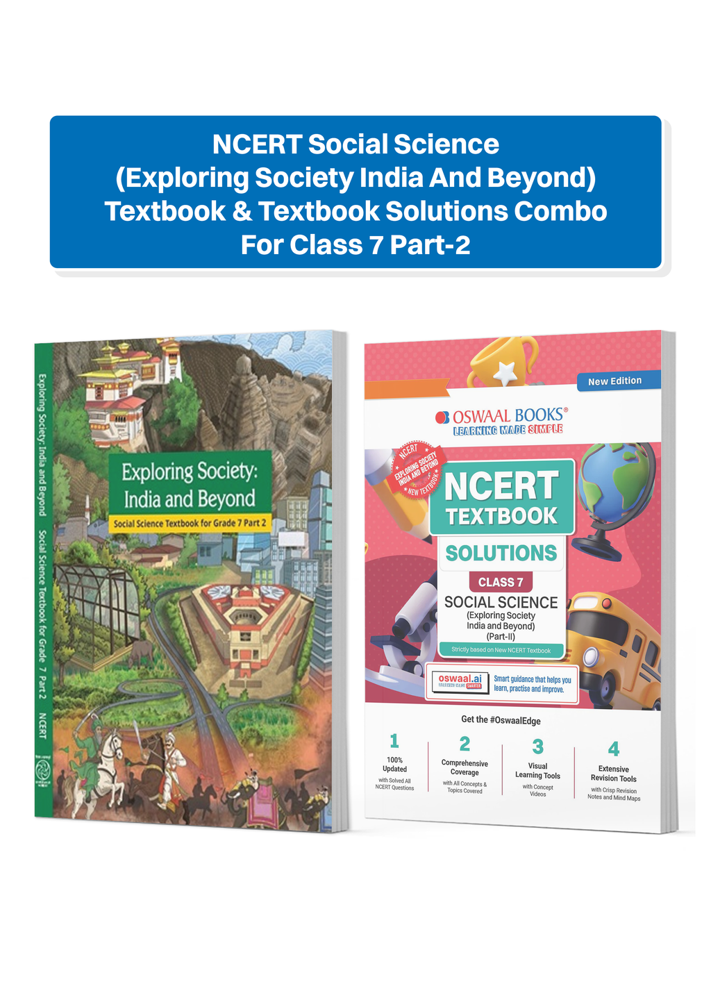 NCERT Social Science Exploring Society Part 2 Class 7 | Set of 2 ...