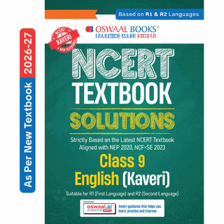 CBSE NCERT Textbook Solutions English- Kaveri, Class 9 (Latest NCERT) Suitable for R1 (First) & R2(Secondary) Language| Revision Notes, Mind Maps, Solved Intext & Exercise Questions | Oswaal AI