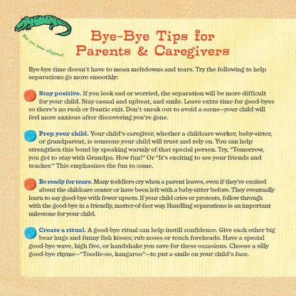 Bye-Bye Time (Toddler Tools Series) â€” Gentle Board Book for Toddlers (Ages 1â€“3 yrs) | Build Confident Good-byes & Smooth Transitions | by Free Spirit Publishing