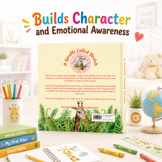 Austin Macauley, Lil legends, A Life Lessons for Kids, A Giraffe Called Stretch