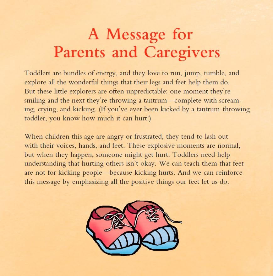 Feet Are Not for Kicking (Best Behaviour Series) â€” Gentle Board Book for Toddlers (Ages 1-4 yrs) | Teaches Kindness & Self-control | by Free Spirit Publishing