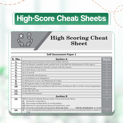 CBSE 15 Sample Question Papers Class 12 Board Exam Political Science 2026-27 based on latest CBSE SQP dated (21 Sep 2026) | New Questions Typologies With Oswaal AI