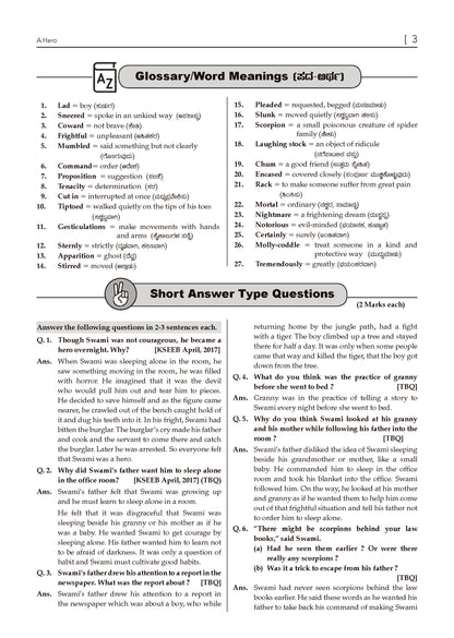Karnataka SSLC Chapter-wise and Topic-wise Question Bank Solved Papers (2017 - 2026) | Class 10 | English Second Language | Includes 2026 Paper-Fully solved | For 2027 Exam | With Oswaal AI