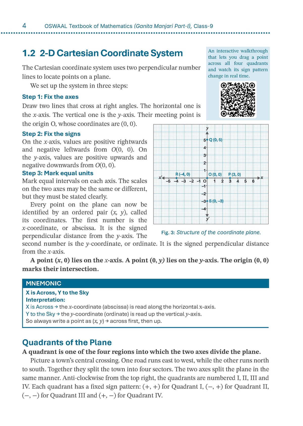 Textbook of Mathematics | Standard Level | Class 9 | Based on Latest NCERT Textbook Ganita Manjari Part-1 | Aligned with NEP 2020 & NCF-SE 2023 | Included: Competency-based Questions | Oswaal AI