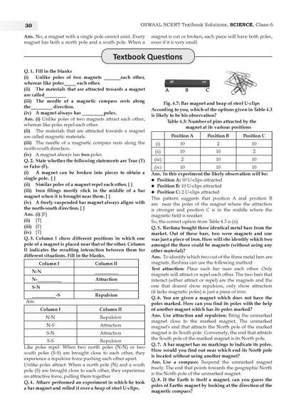 NCERT Textbook Solutions Science (Curiosity) Class 6 | For CBSE 2026-27 Exam | Based on Latest NCERT Curiosity | With Complete Solutions of Objective & Subjective Questions for Practice