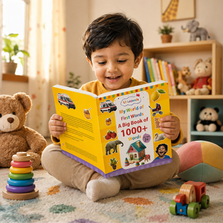 Lil Legends My World of First Words - Big Picture Book of 1000+ Words for Kids Age 2+ Years | Early Learning Vocabulary Book with Colourful Illustrations | First Words Book for Toddlers & Preschoolers