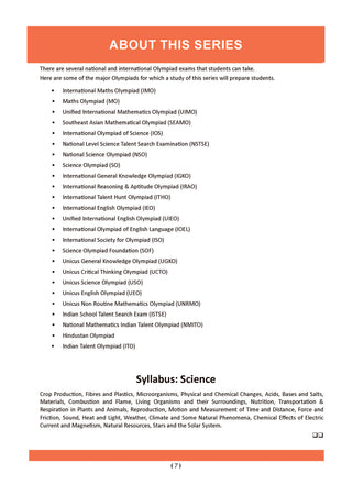 One For All Olympiads Workbook Class 8 Science | Questions for SOF NSO & Other Olympiad Exams 2026 | With Sample Practice Papers & Oswaal.AI