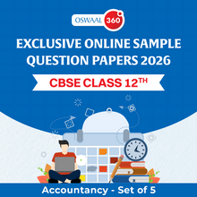Oswaal Exclusive Online Sample Questions Papers 2026 - CBSE - Class 12th - Accountancy - Set of 5