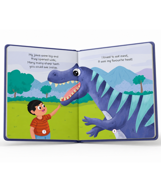 Lil Legends Padded Board Book for Kids | I am an Allosaurus | Illustrated Dinosaur Book for Toddlers | Durable Early Learning Picture Book | Age 2-5 Years | Padded Cover Edition