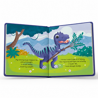 Lil Legends Padded Board Book for Kids | I am an Allosaurus | Illustrated Dinosaur Book for Toddlers | Durable Early Learning Picture Book | Age 2-5 Years | Padded Cover Edition
