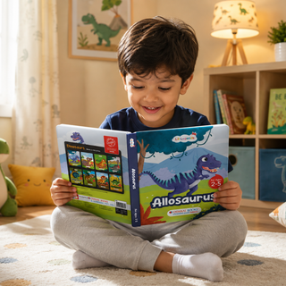 Lil Legends Padded Board Book for Kids | I am an Allosaurus | Illustrated Dinosaur Book for Toddlers | Durable Early Learning Picture Book | Age 2-5 Years | Padded Cover Edition