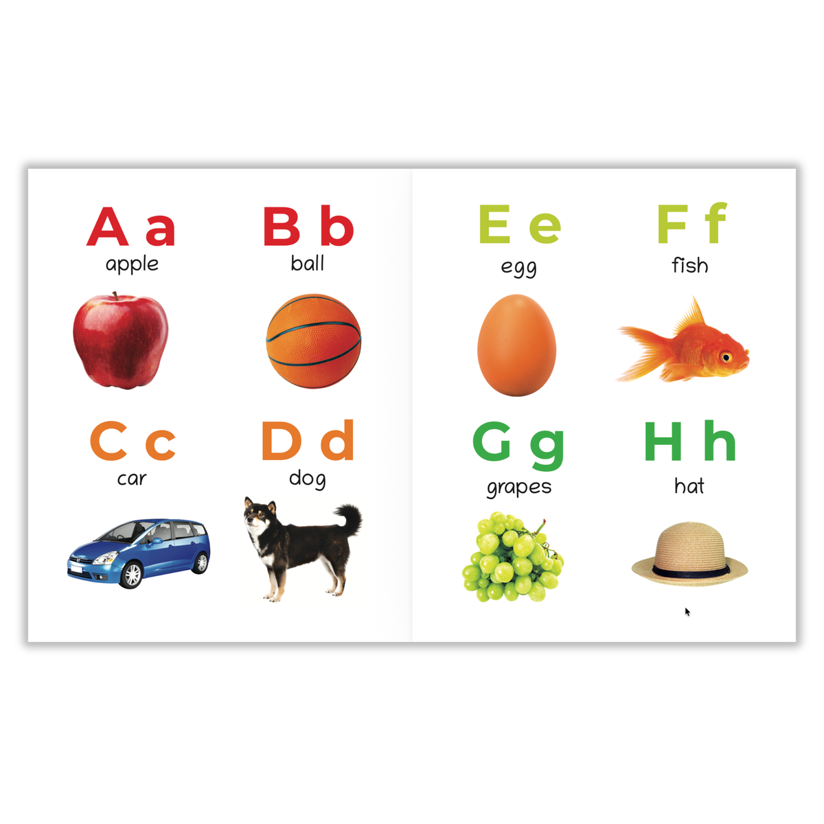 Lil Legends Ultimate Picture Book for Kids Age 1+ Years - Learn About Alphabet (ABC) | Early Learning Illustrated Book with Colourful Pictures | First Words Book for Toddlers & Preschoolers