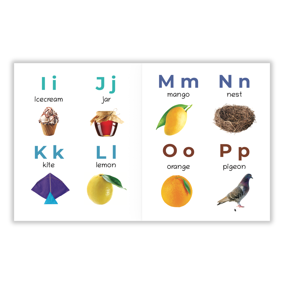 Lil Legends Ultimate Picture Book for Kids Age 1+ Years - Learn About Alphabet (ABC) | Early Learning Illustrated Book with Colourful Pictures | First Words Book for Toddlers & Preschoolers