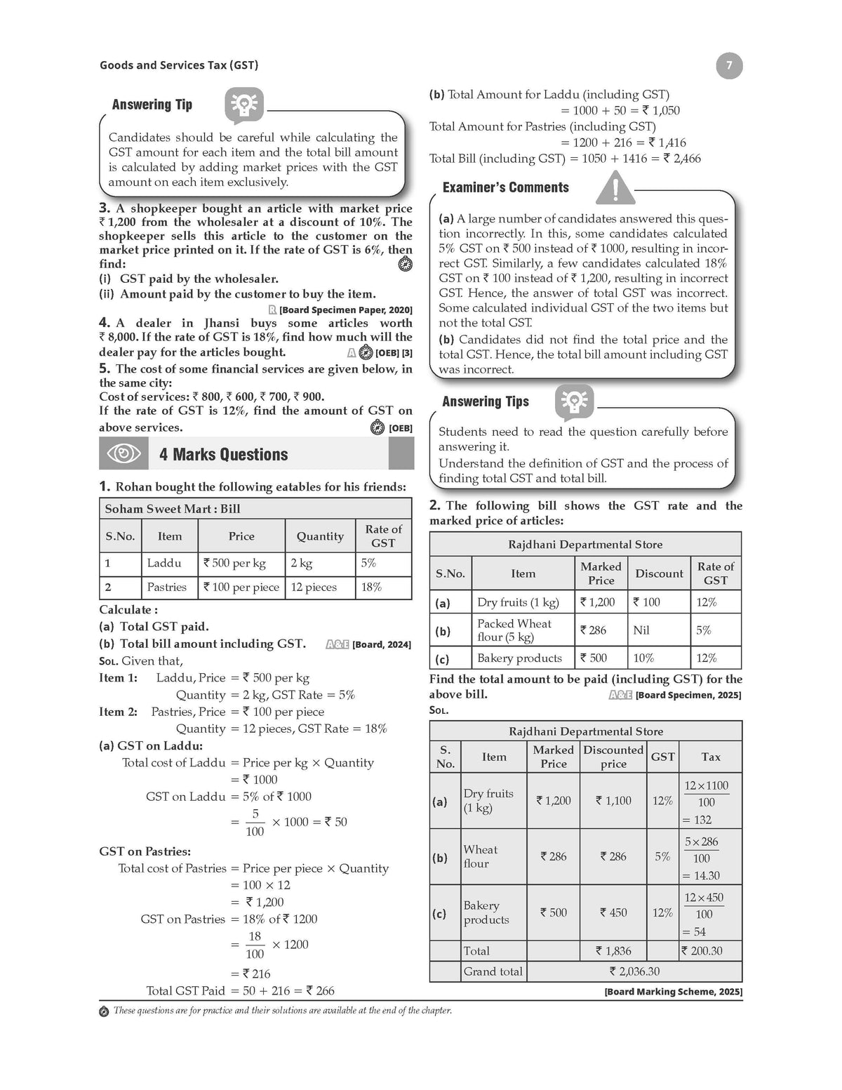Oswaal ICSE Question Bank Class 10 Physics, Chemistry, Maths& Biology (Set of 4 Books) For 2027 Board Exam | Chapter-wise& Topic-wise | with Competency-focused Questions | Latest Syllabus& Exam Pattern