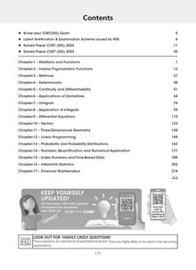 NTA CUET (UG) Chapterwise Question Bank Mathematics/Applied Math (For 2025 Exam) Oswaal Books and Learning Private Limited