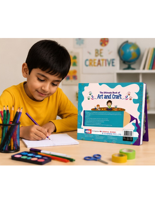 Lil Legends The Ultimate Book of Art and Craft for Kids | 30+ Creative Activities and DIY Projects | Imagination and Creativity | Tracing, Drawing, Colouring and Craft Activities | Age 3+
