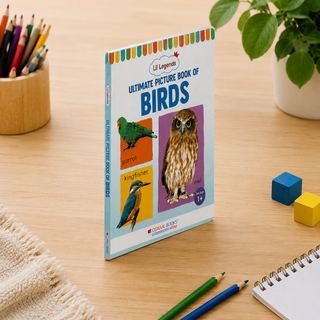 Lil Legends Picture Book for Kids Age 1+ Years - Learn About Birds | Early Learning Illustrated Book with Colourful Pictures | First Words Book for Toddlers & Preschoolers