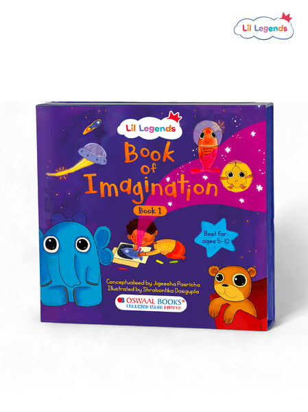 Book of Imagination – Part 1 | Creative Thinking & Writing Journal for Kids Ages 5–10 | Drawing Prompts, Mindful Activities & Emotional Expression | Screen-Free Fun