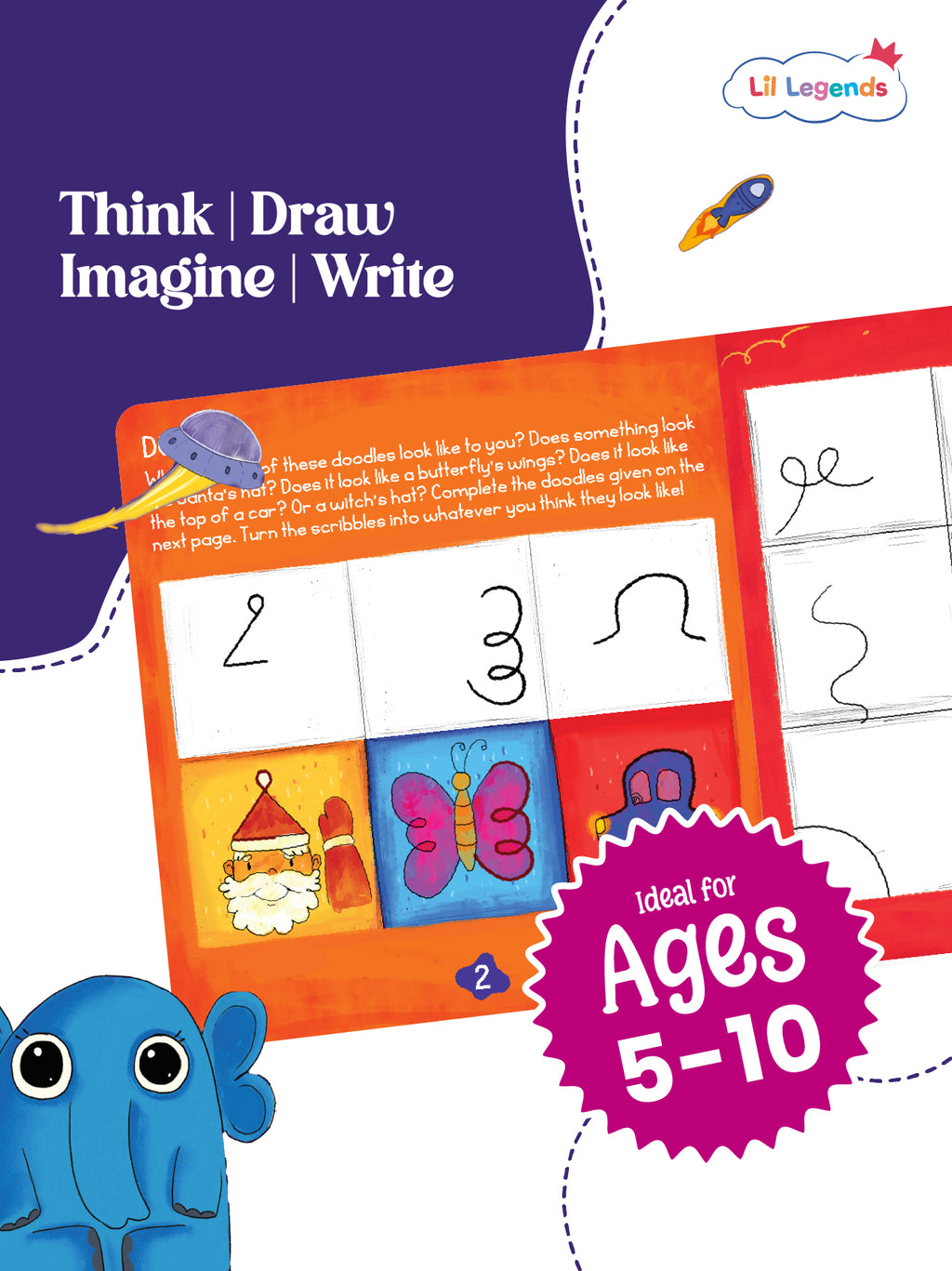 Lil Legends Book of Imagination Part 1 TRUE – Oswaal Books