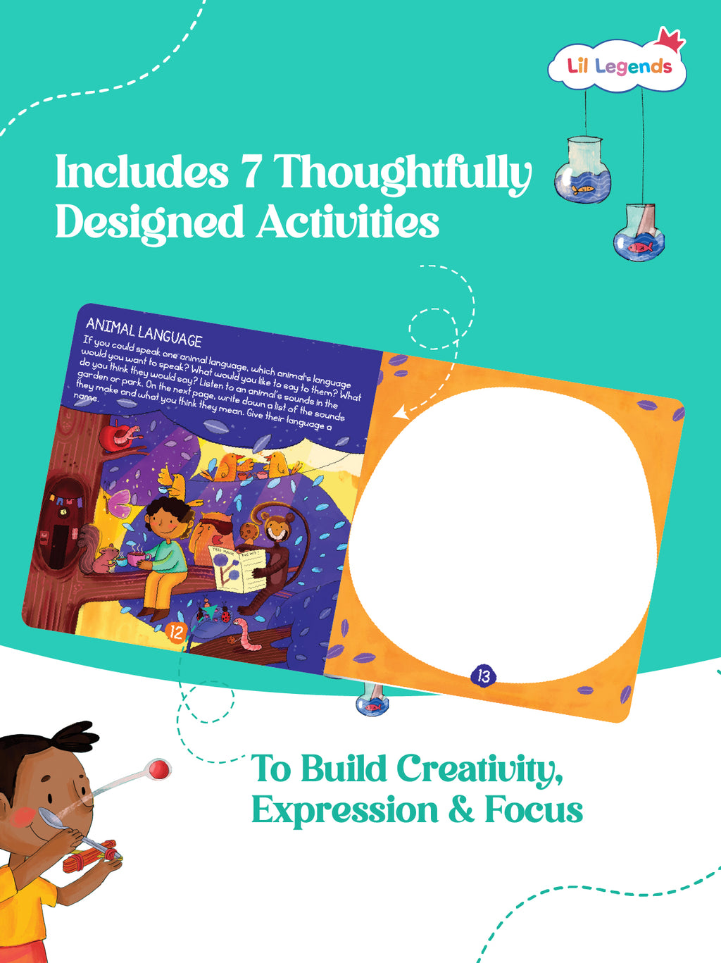 Lil Legends Book of Imagination Part 1 TRUE – Oswaal Books