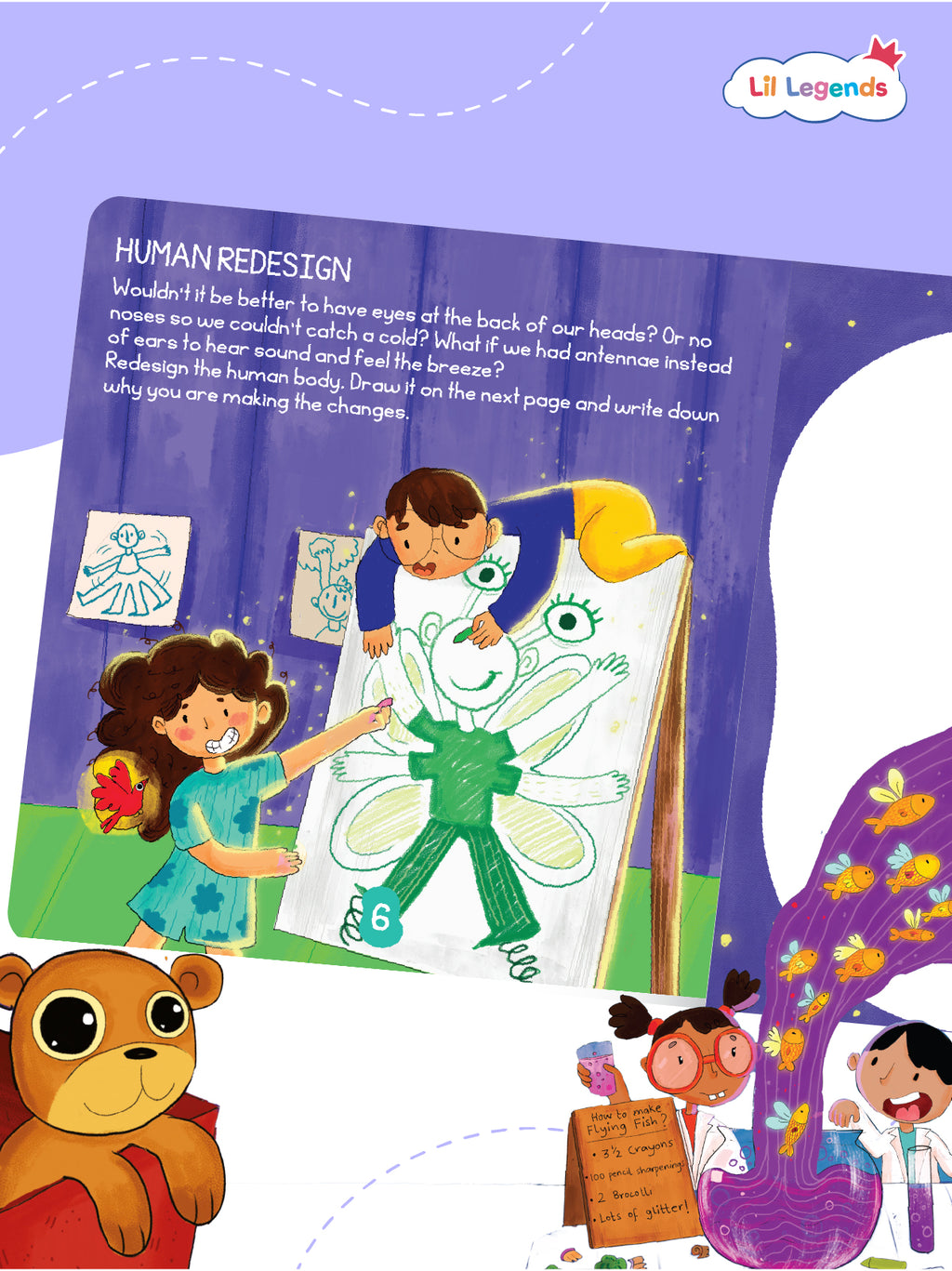 Lil Legends Book of Imagination Part 1 TRUE – Oswaal Books