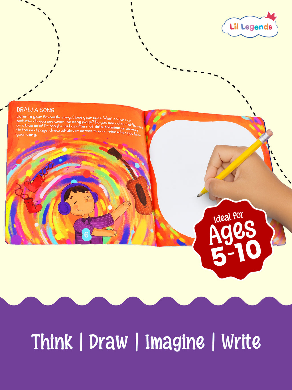Lil Legends Book of Imagination Part 2 TRUE – Oswaal Books