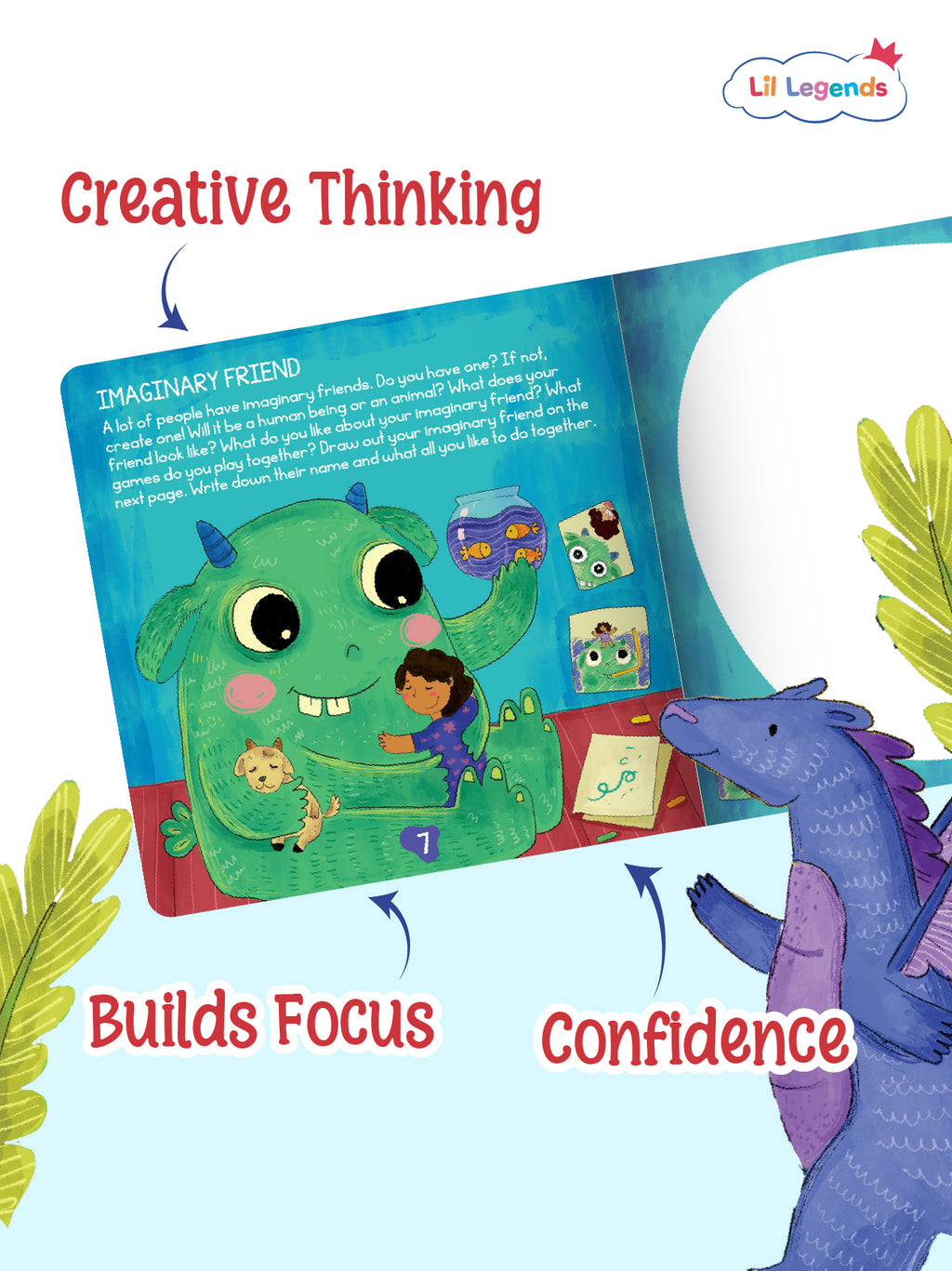 Lil Legends Book of Imagination Part 2 TRUE – Oswaal Books