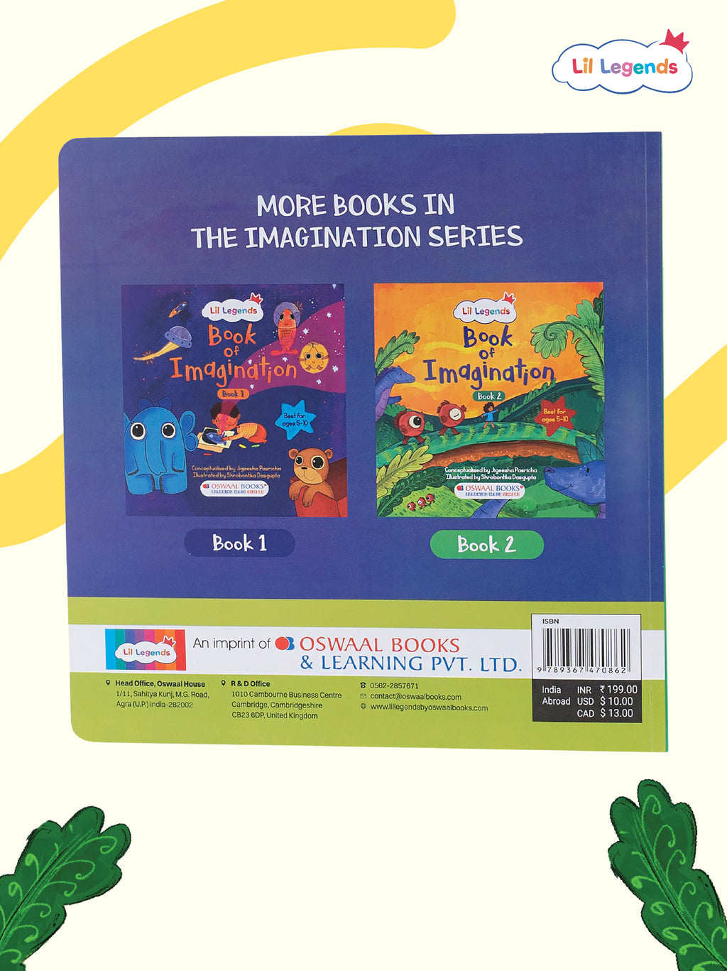 Lil Legends Book of Imagination Part 2 TRUE – Oswaal Books
