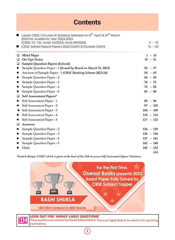 CBSE 10 Previous Years' Solved Papers & Sample Question Papers Class 10 (Mathematics Standard, Science, Social Science & English Language & Literature) (Set of 5 Books)(For Board Exams 2024)