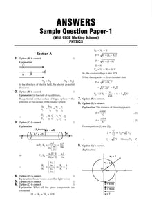 CBSE 25 Combined Sample Question Papers Class 12 Science Books Physics, Chemistry, Biology, Mathematics, English Core (For 2025 Exam) Oswaal Books and Learning Private Limited