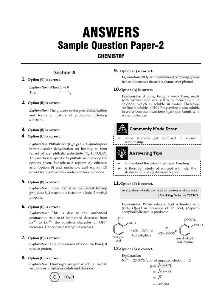 CBSE 25 Combined Sample Question Papers Class 12 Science Books Physics, Chemistry, Biology, Mathematics, English Core (For 2025 Exam) Oswaal Books and Learning Private Limited