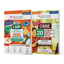 CBSE LMP Last Minute Preparation & 20 Combined Sample Question Papers Class 12 Humanities Stream (Eng. Core, History, Geo., Political Sci., Psychology, Sociology)(Set of 2 Books)  With Board Additional Practice Questions For 2024 Board Exams #WinTheBoards Oswaal Books and Learning Private Limited