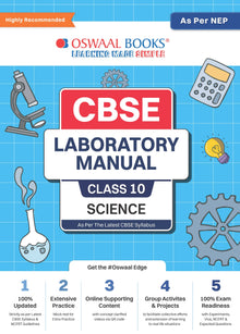 CBSE Laboratory Manual Class 10 Science Book  | As Per NEP | For Latest Exam Oswaal Books and Learning Private Limited
