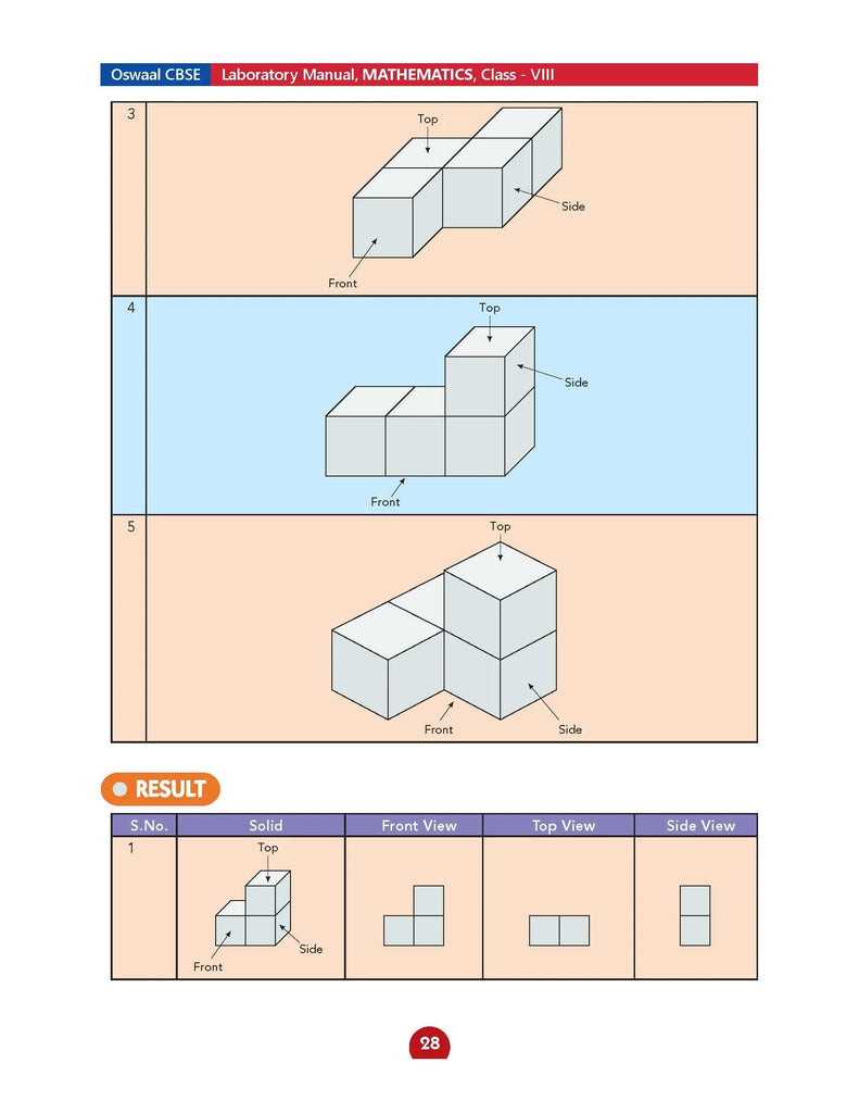 CBSE Laboratory Manual Class 8 Mathematics Book | As Per NEP | Latest Updated Oswaal Books and Learning Private Limited