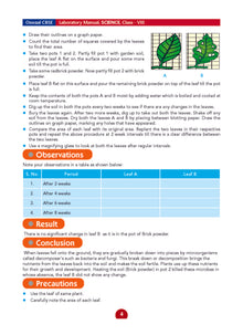 CBSE Laboratory Manual Class 8 Science Book | As Per NEP | Latest Updated Oswaal Books and Learning Private Limited