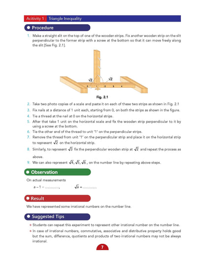 CBSE Laboratory Manual Class 9 Mathematics Book  | As Per NEP | For Latest Exam Oswaal Books and Learning Private Limited