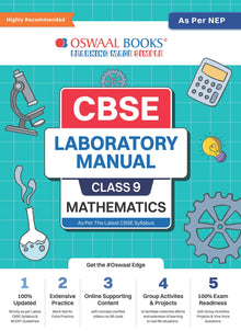 CBSE Laboratory Manual Class 9 Mathematics Book  | As Per NEP | For Latest Exam Oswaal Books and Learning Private Limited